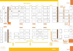 Plan de salle COVID